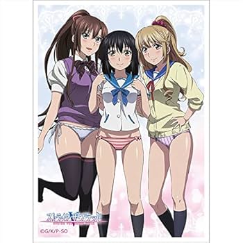 ストライク・ザ・ブラッド 描き下ろし ツイルマルチクロス 雪菜＆紗矢華[ Amazon | カーテン魂 ストライク・ザ・ブラッド スリーブ 雪菜